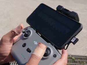 播磨町工場ドローン点検操縦