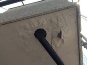 明石市T様施工前軒天