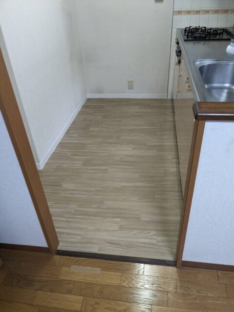 明石市S様フローリング工事完了