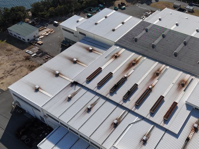 加古郡播磨町 工場|ドローン点検